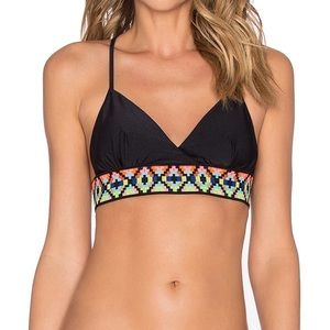 Luli Fama cross over bikini top